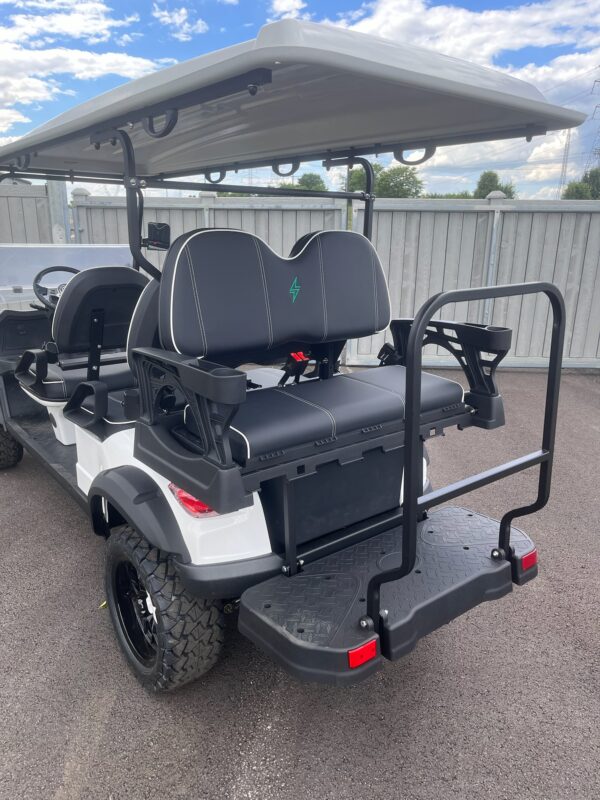 Bolt EV X6 White Black seats Golf Cart